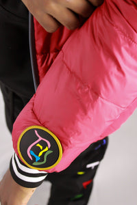 Nonshalant “I Declare War” Zip Down Padded Bomber style Jacket
